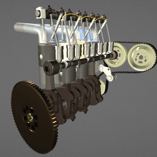 Four Stroke Engine