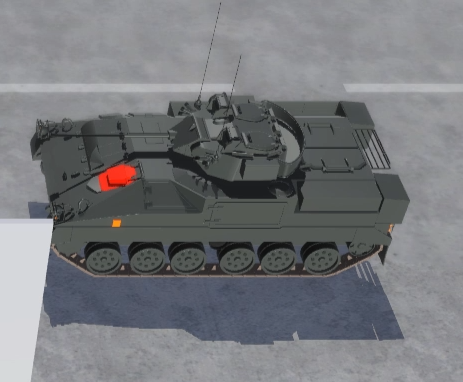 Armoured Platform Brake Test